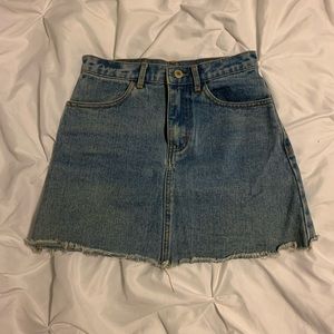 BRANDY MELVILLE JOHN GALT DENIM SKIRT
